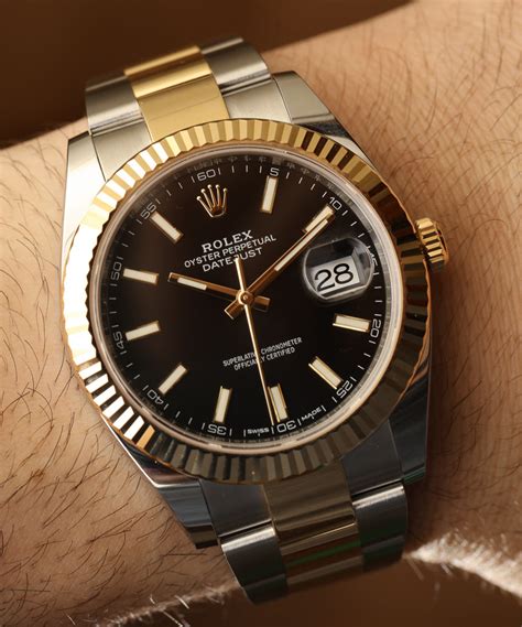 rolex oyster perpetual datejust men's two tone model number|rolex datejust 41mm two tone.